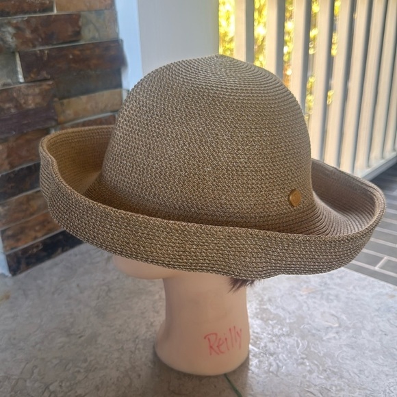 Eric Javits New York 🔥Women's Tan Sun Hat - Picture 2 of 10